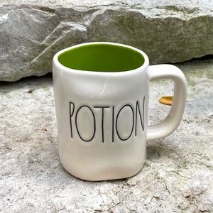 Rae Dunn POTION Mug with Green Interior